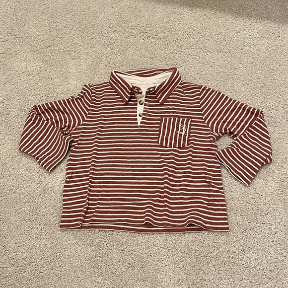 Set of 2, long sleeve cotton shirts, size 5 - Picture 2 of 6